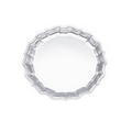 Reed & Barton Chippendale Round Plain Tray (14 1/2")